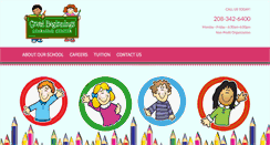 Desktop Screenshot of greatbeginningschildcare.com
